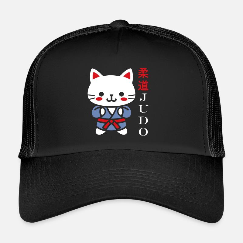 judo - Trucker Cap - black/black