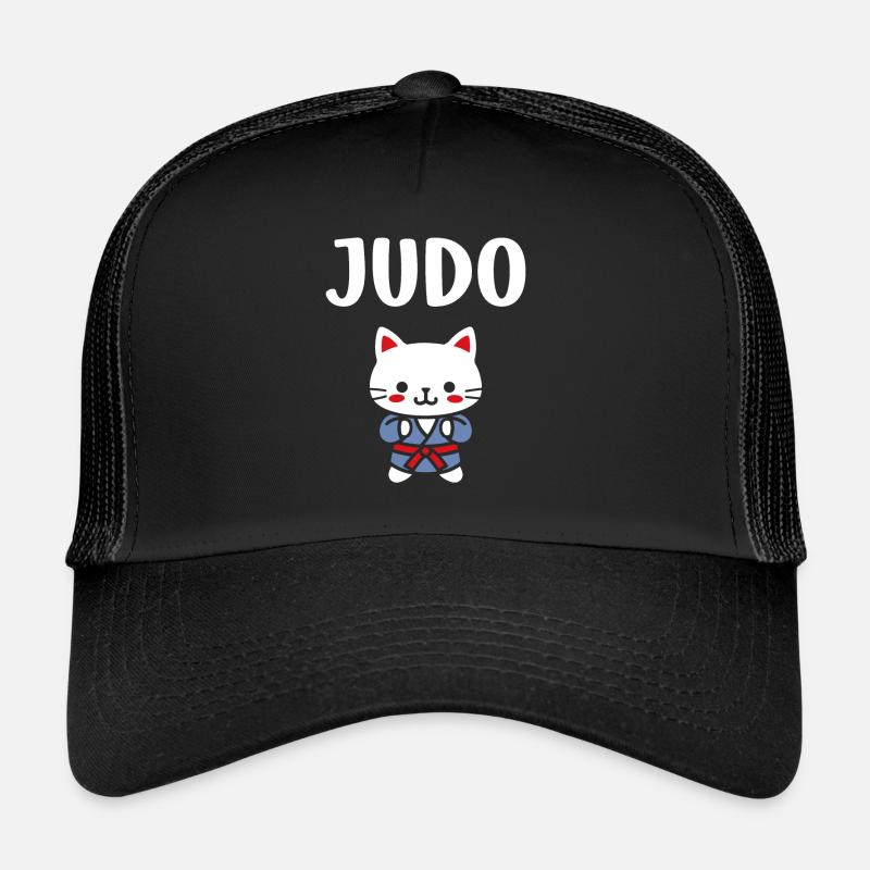 judo - Trucker Cap - black/black