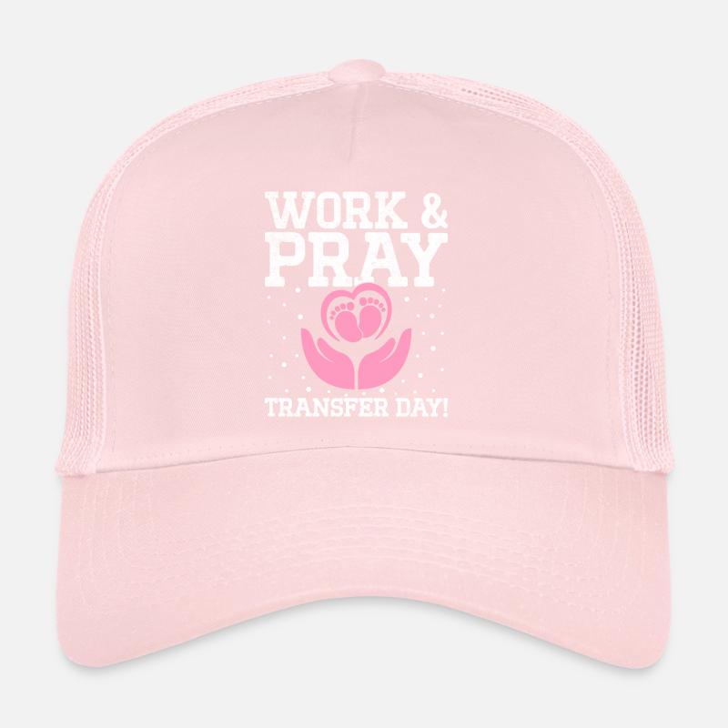 Wake Pray Transfer Day In-vitro-Fertilisation Trucker Cap