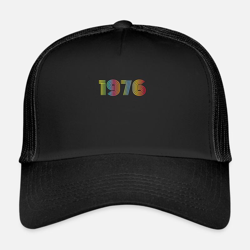 1976 Geburtstag Funky Year Trucker Cap