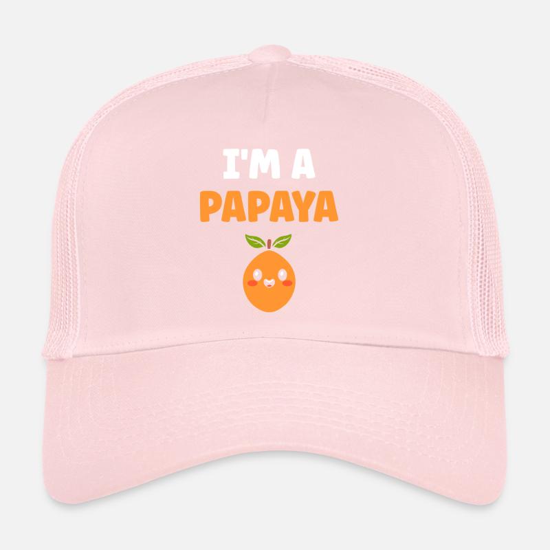 papaya Casquette trucker 