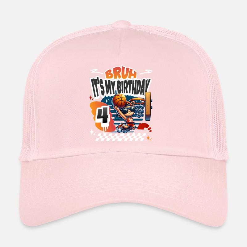 Basketball 4e anniversaire Casquette trucker 