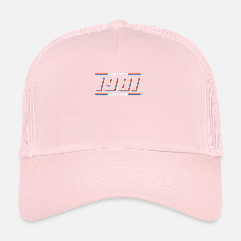 1981 Birthday Limited Edition 80s Trucker Cap