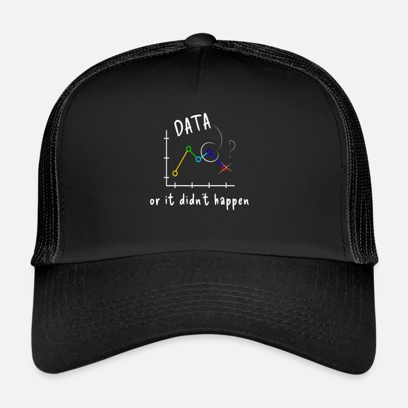 Data ot it didn´t happen Verhaltensanaly Trucker Cap
