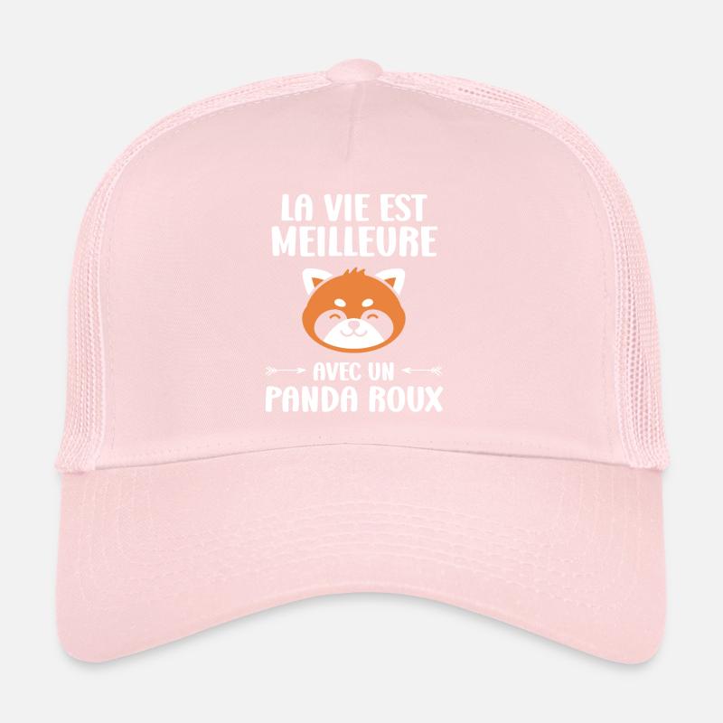 Panda roux Casquette trucker 