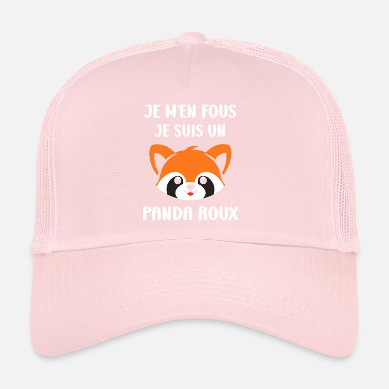 Panda roux Casquette trucker 