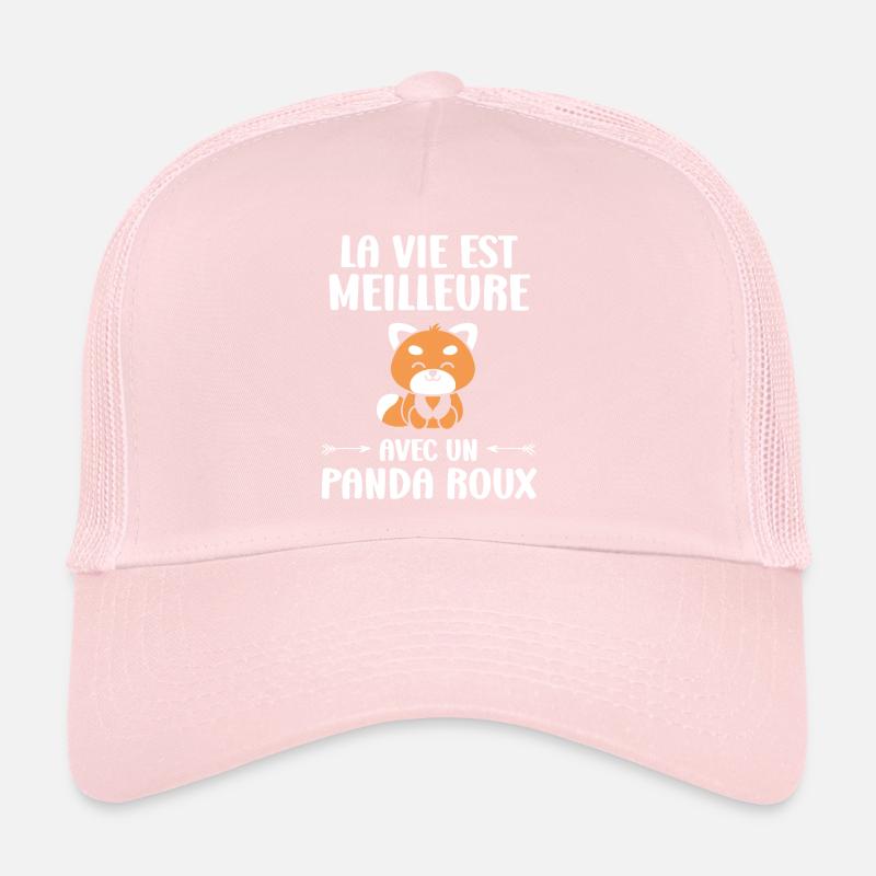 panda roux Casquette trucker 