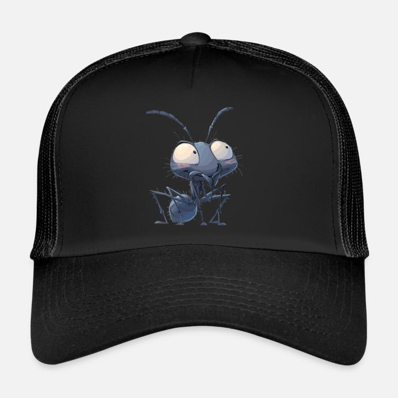 Fourmis fourmi - Casquette trucker  - noir/noir