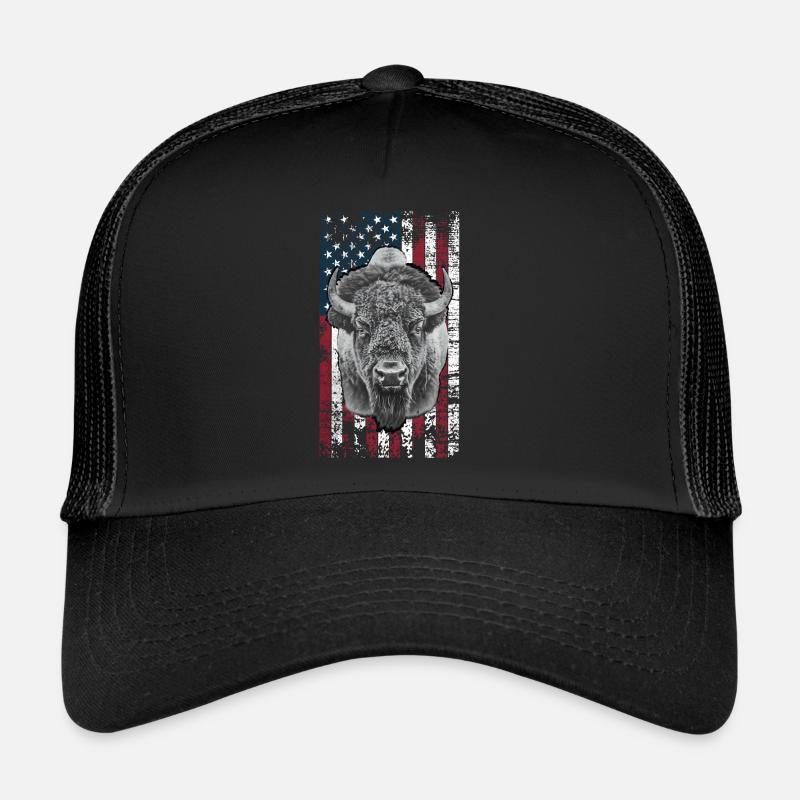 Bison US Trucker Cap