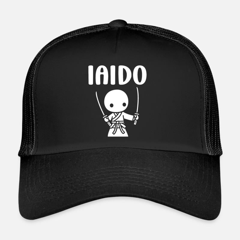 IAIDO - Trucker Cap - black/black
