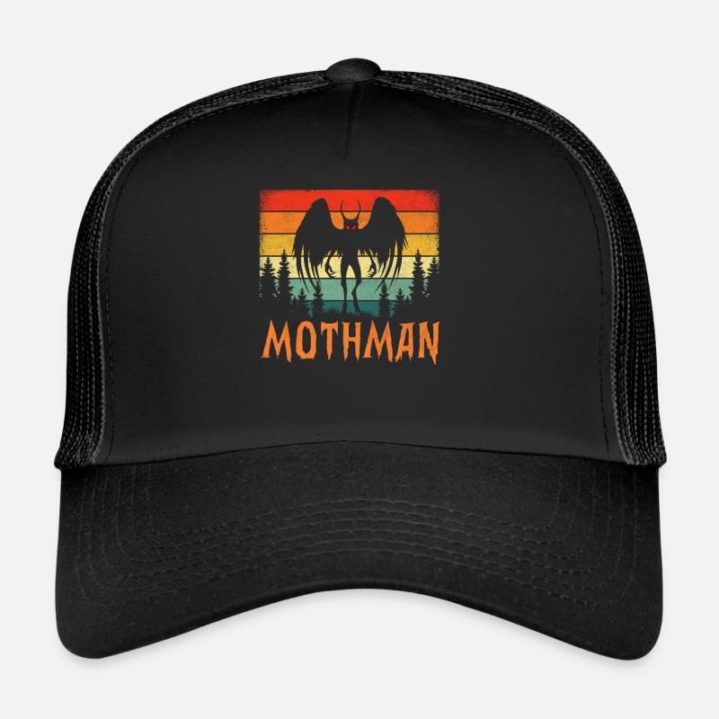 Papillon de nuit rétro Casquette trucker 