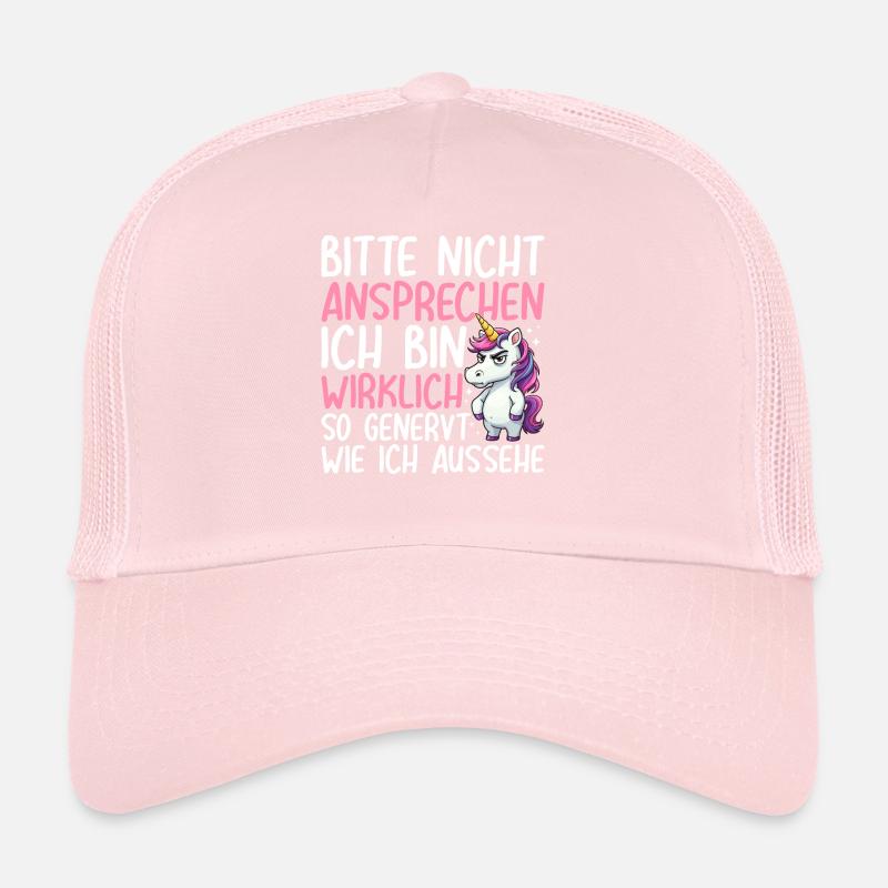 Bitte Nicht Ansprechen Ich Bin Wirklich So Genervt Trucker Cap