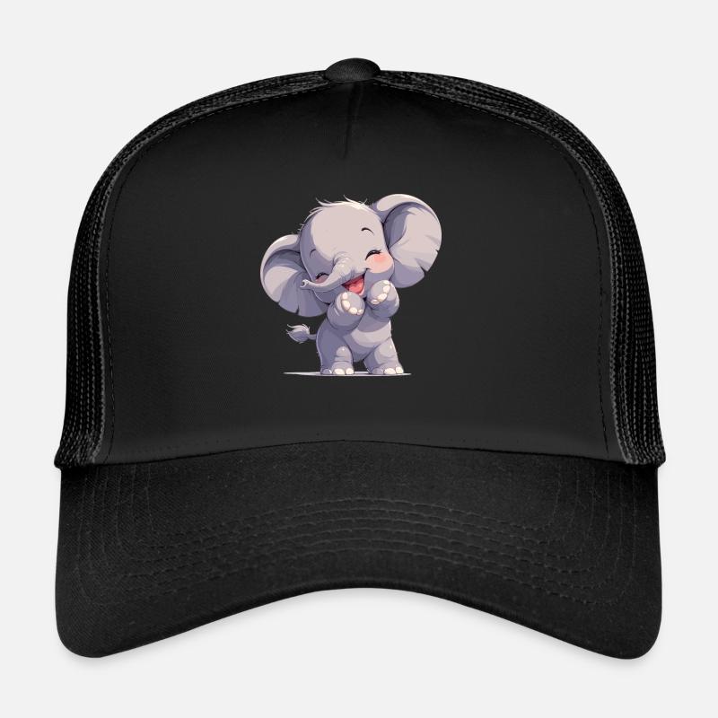 Elephant Elefanten Elefant Casquette trucker 
