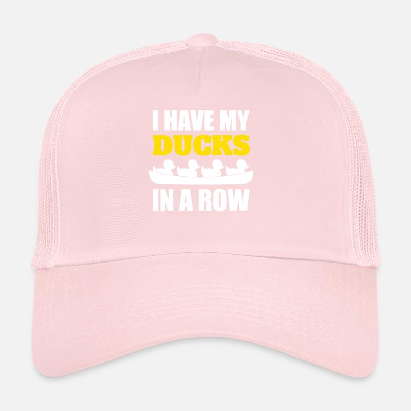 Rowing Crew Funny Rowing Trucker Cap