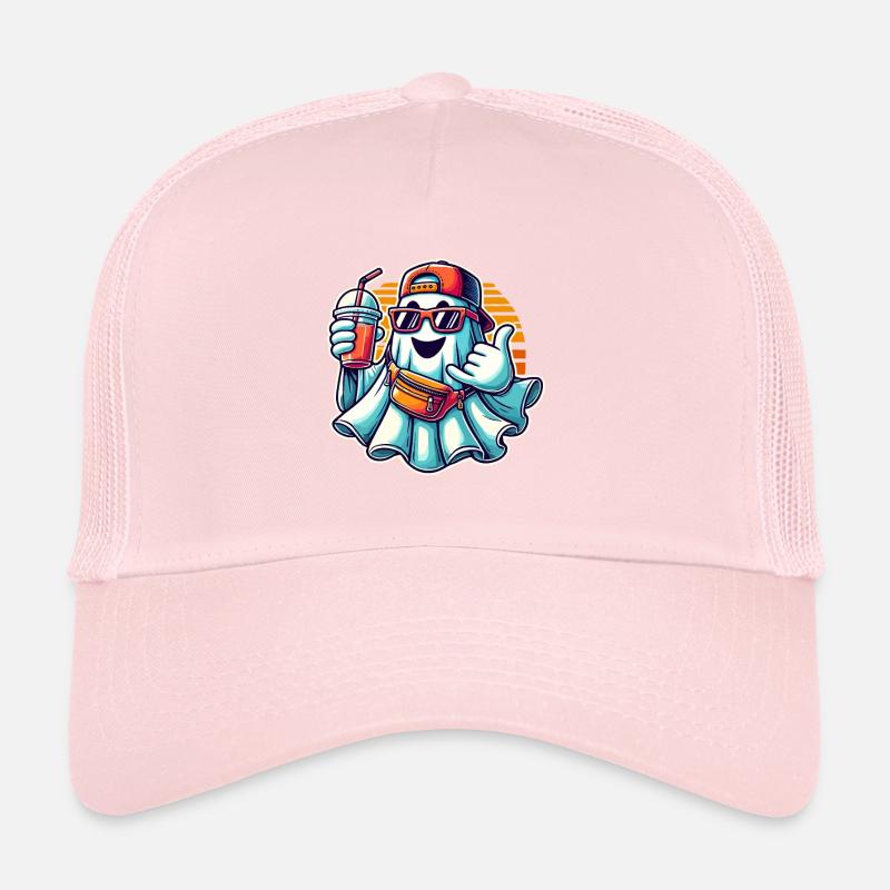 Boo-Jee Gespenst Lustiger Modischer Geist Trucker Cap