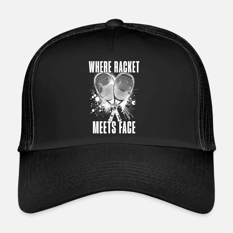 Funny Squash Saying Trucker Cap