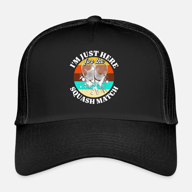 Lustiger Squash Spruch Trucker Cap