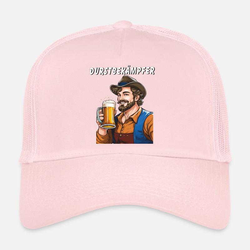 MAN BEER THIRST QUENCHER Trucker Cap