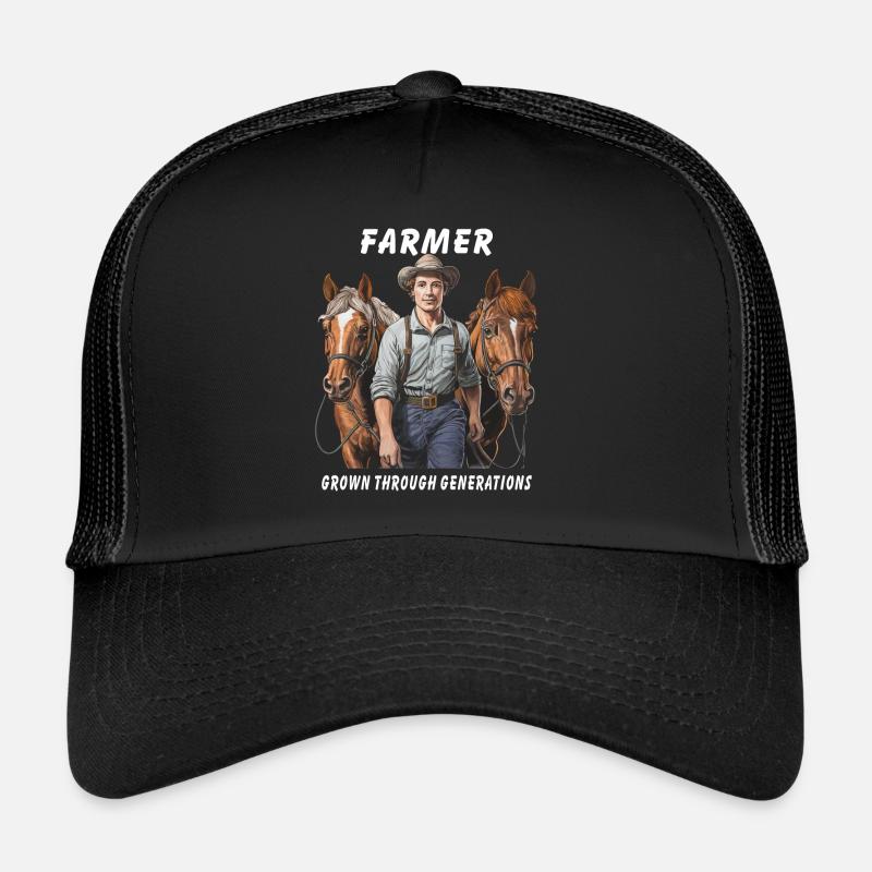 FARMER GROWN THROUGH GENERATIONS Trucker Cap