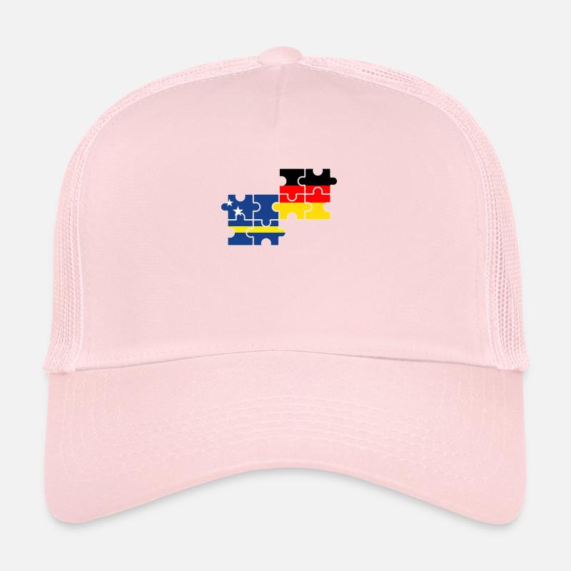 Curaçao Germany Flag Trucker Cap