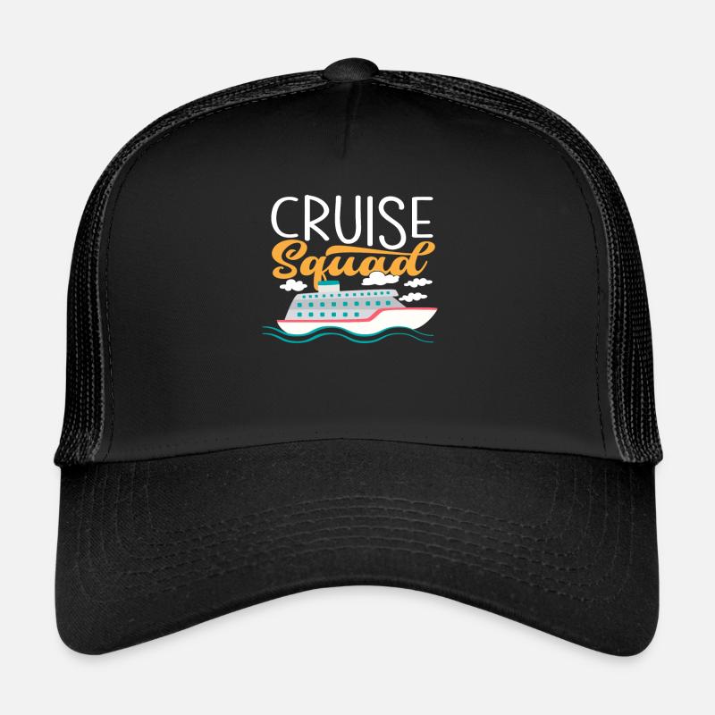 Aventure de vacances pour l’équipage de croisière Casquette trucker 