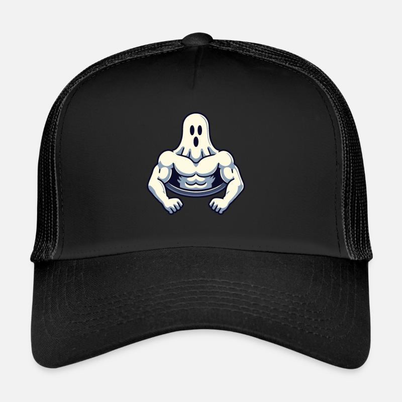 Musculation Ghost Workout Renforcement musculaire Mind Casquette trucker 