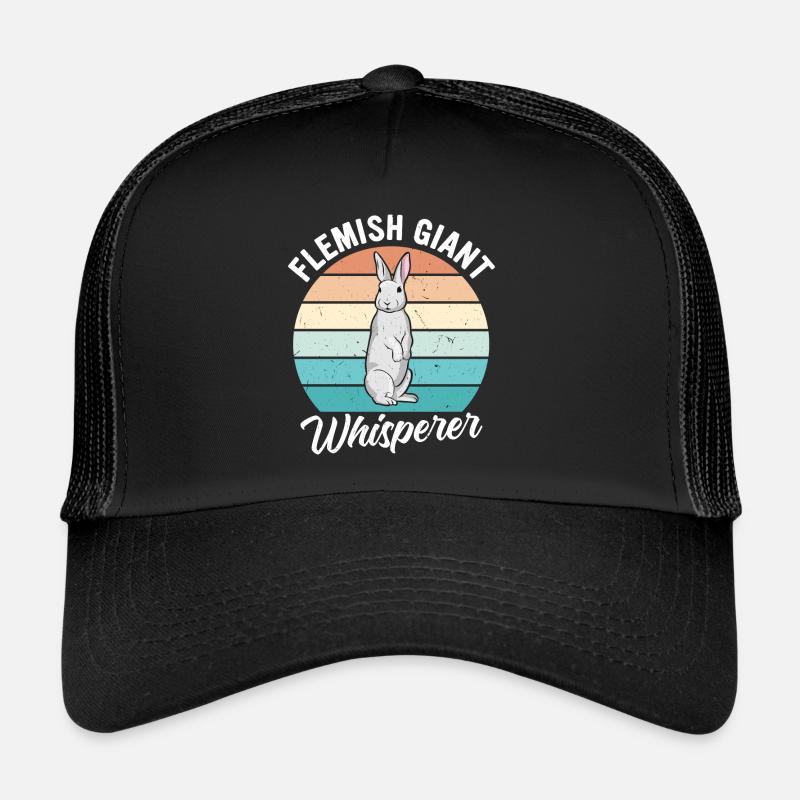 Flemish Giant Rabbit Rabbit Rabbit Trucker Cap