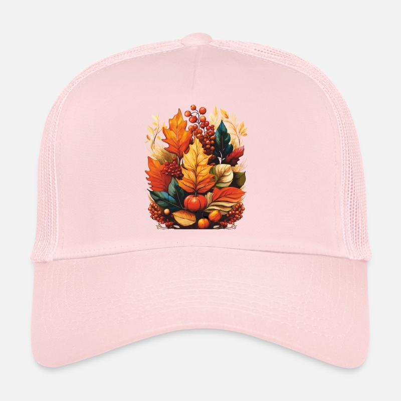 FEUILLES D’AUTOMNE Casquette trucker 
