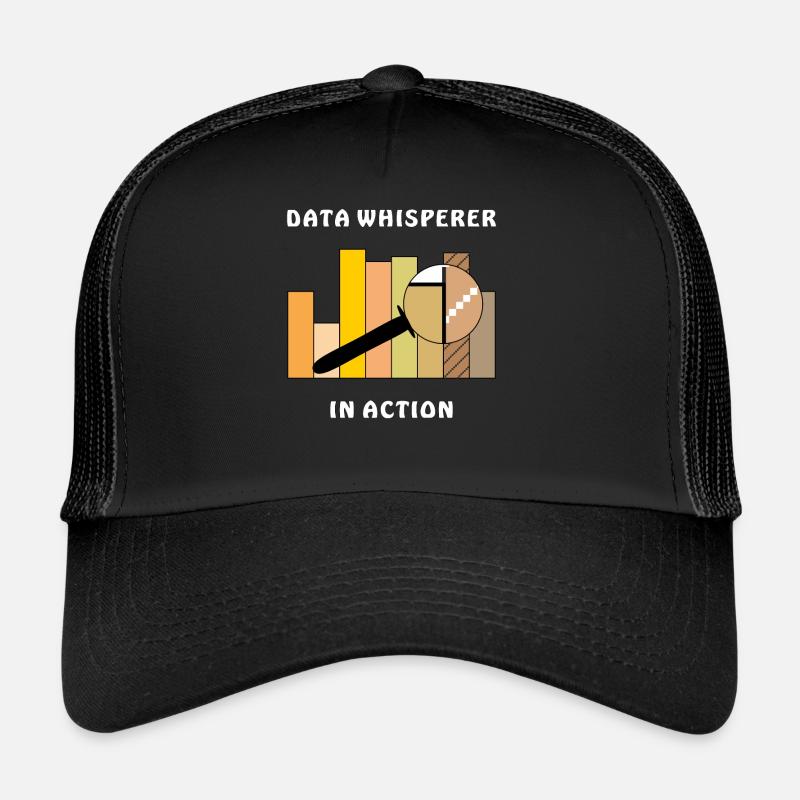 DATA WHISPERER EN ACTION Casquette trucker 