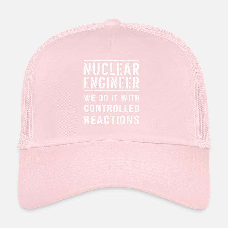 Funny Nuclear Engineer Trucker Cap