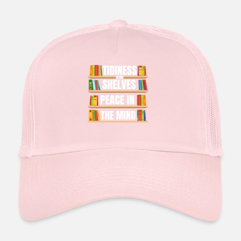 Library Assistant Librarian Trucker Cap
