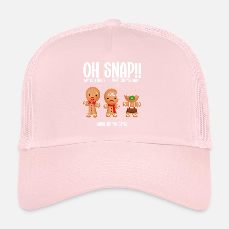Je ne suis là que pour les biscuits de Noël Casquette trucker 