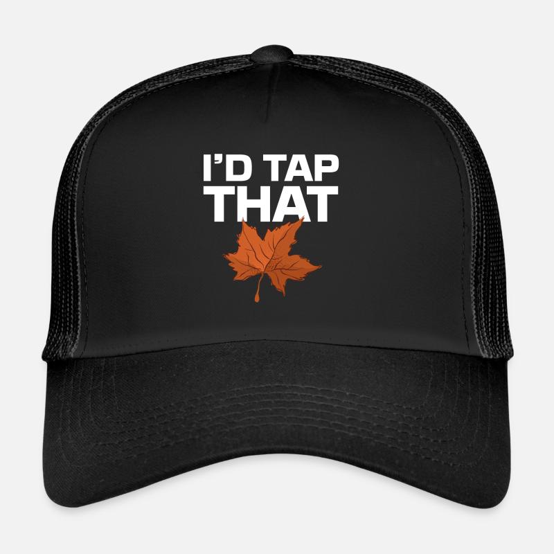 Id tap that Design for a enthusiast of maple tree Trucker Cap