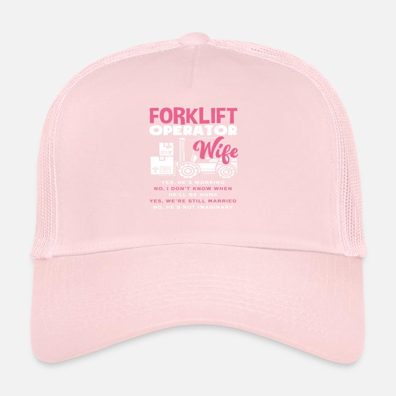 Gabelstaplerfahrer Frau Lustig Spruch Trucker Cap