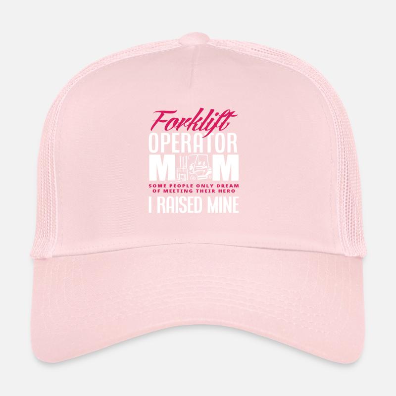Gabelstaplerfahrer Mama Held Trucker Cap
