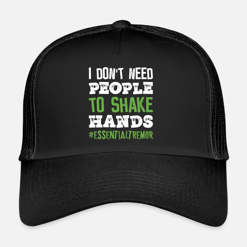 ET Awareness Essential Tremors - Trucker Cap - black/black