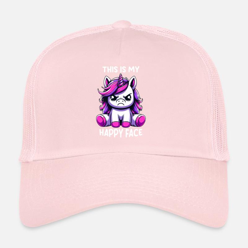 C’est mon visage heureux Casquette trucker 