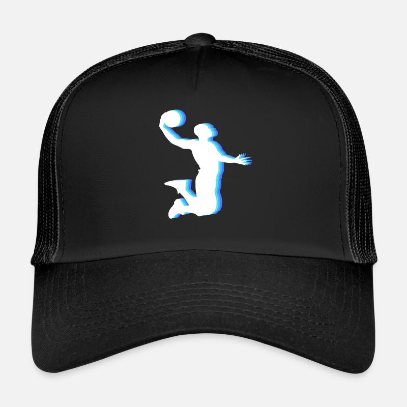 T-shirt de basket-ball B-ball Dunking Rebound Player Casquette trucker 