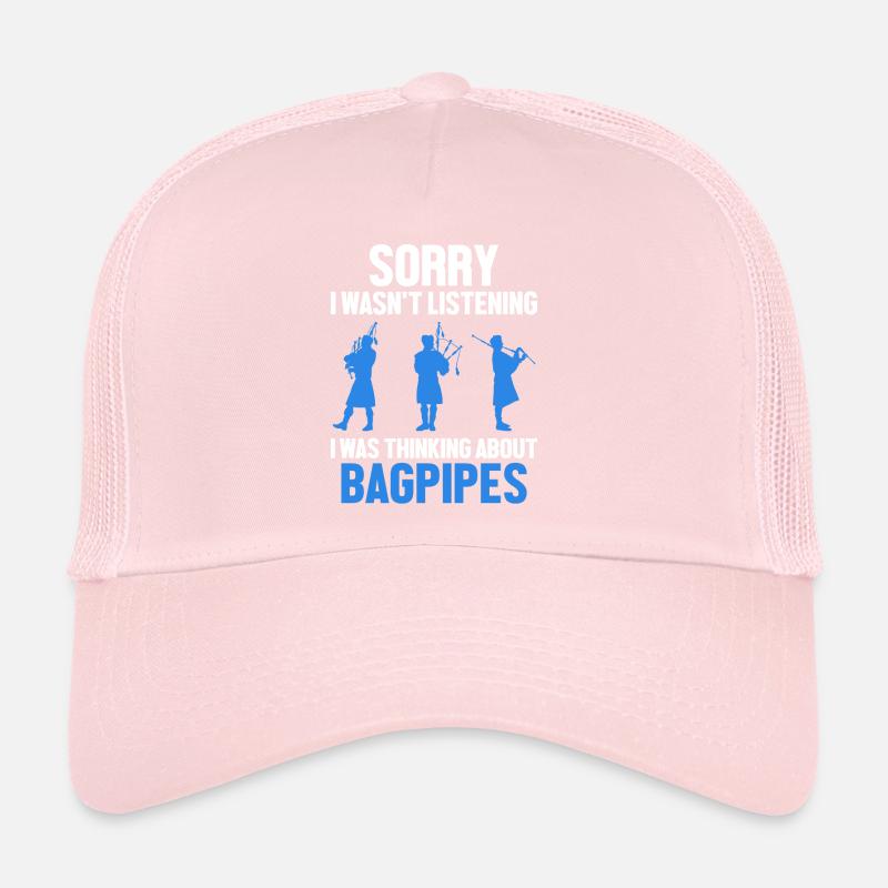 Je pensais à la cornemuse Blowpipe Great Casquette trucker 