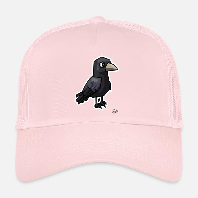 Strange Dark Raven Trucker Cap