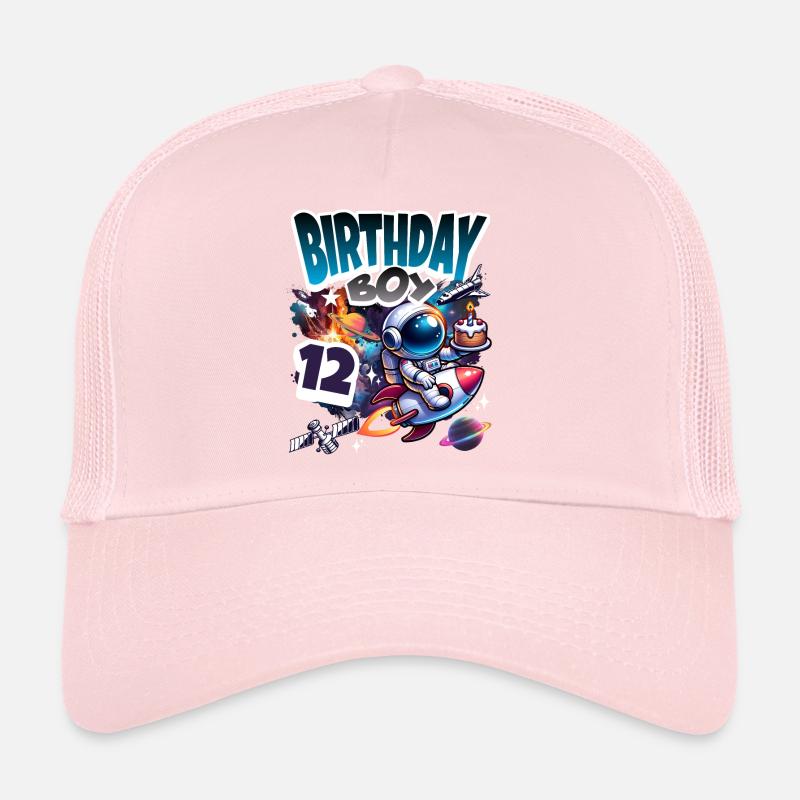 Astronaute 12e anniversaire Espace Casquette trucker 