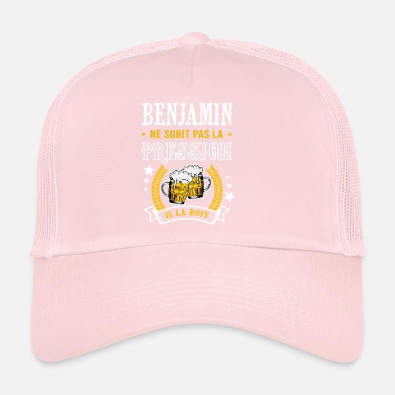 Benjamin bière cadeau benjamin fêtes Casquette trucker 