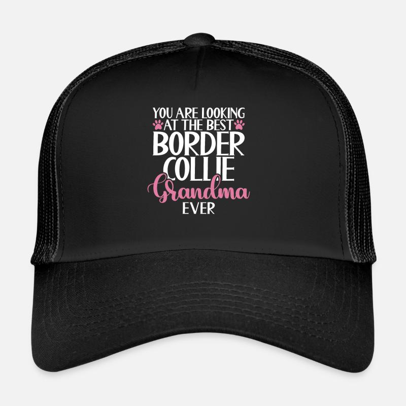 Border Collie Gifts Trucker Cap