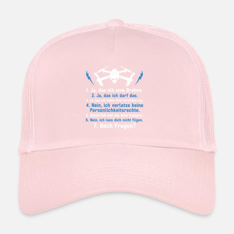 Drone Pilot Quadcopter Flying Quadcopter Trucker Cap