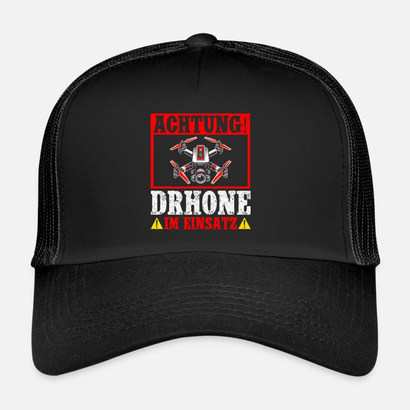 Drone Pilot Quadcopter Flying Quadcopter Trucker Cap