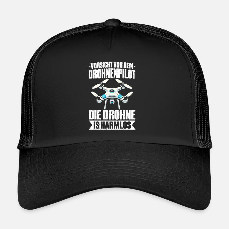 Drone Pilot Quadcopter Flying Quadcopter Trucker Cap