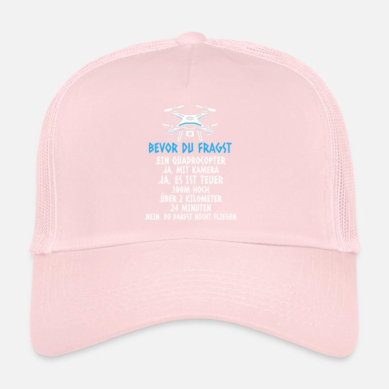 Drone Pilot Quadcopter Flying Quadcopter Trucker Cap