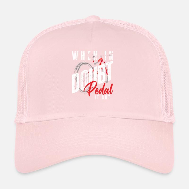 En cas de doute, pédalez Casquette trucker 