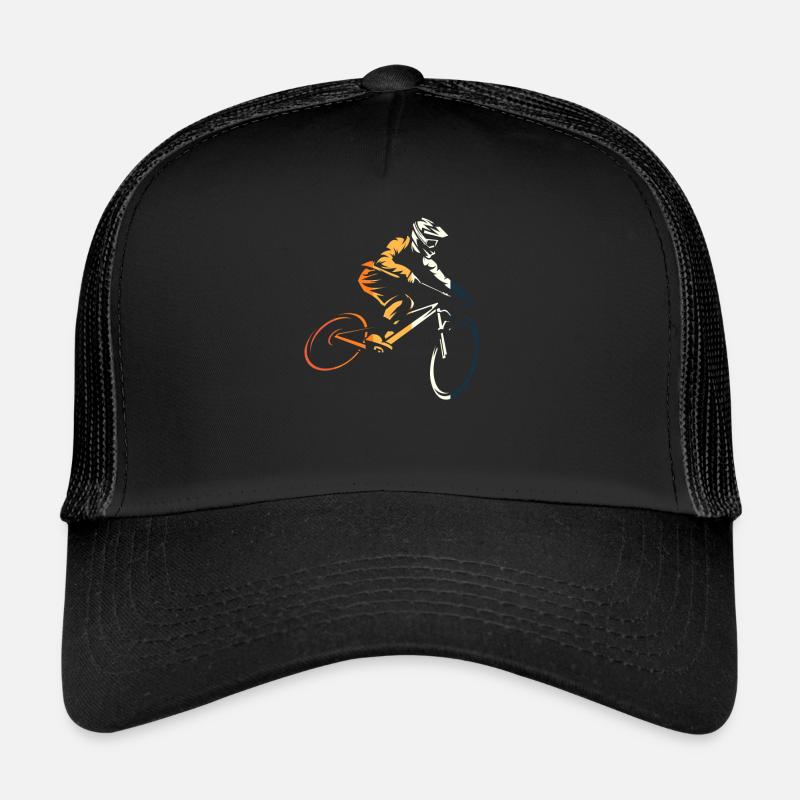 Technique de conduite en VTT Art Casquette trucker 