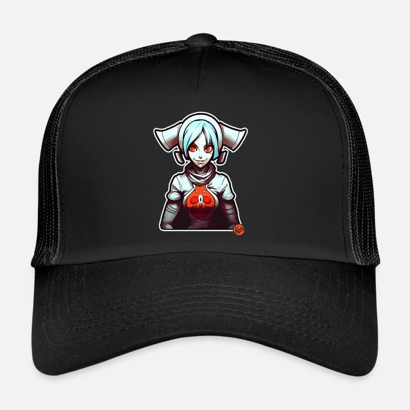 Science-Fiction Action: Weltraum Mädchen Trucker Cap